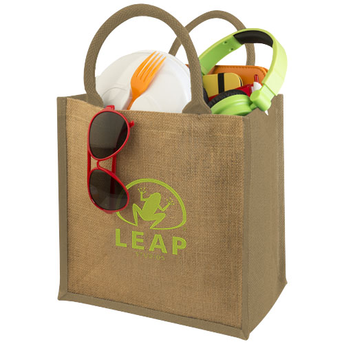 Chennai Jute Tragetasche 16L - natur