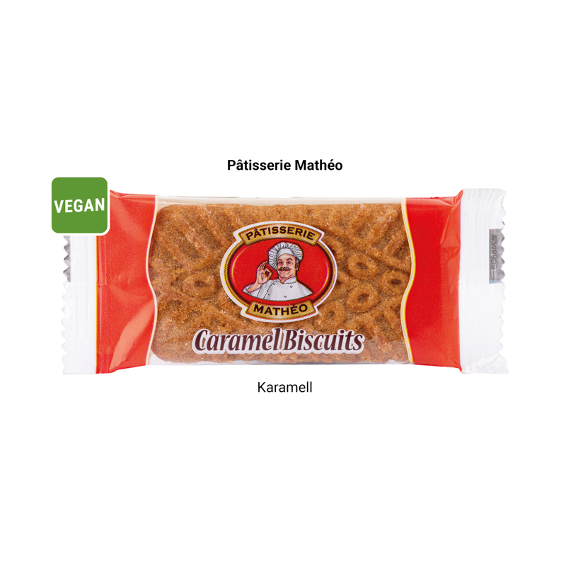Werbekarte Midi Caramel Biscuits