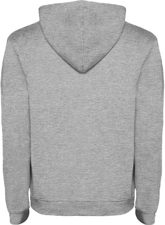 Urban 280 g/m² Kapuzenpullover für Kinder - marl grau / schwarz / 5/6