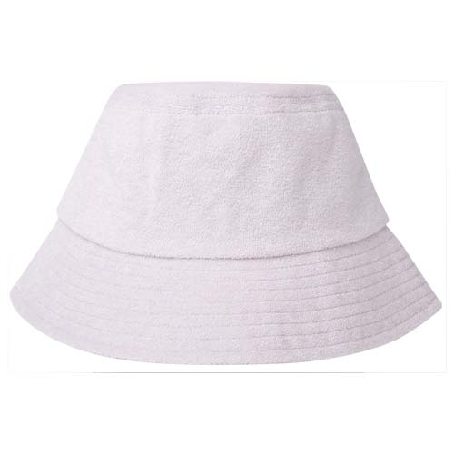 Melo 230 g/m² GRS-recycelter Sonnenhut aus Frottee - fliederfarben