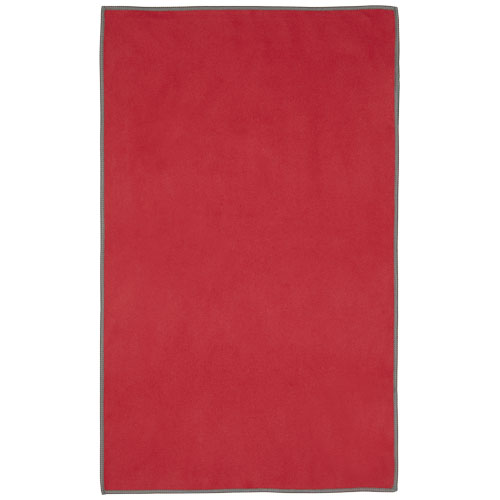 Pieter ultraleichtes und schnell trocknendes GRS Handtuch 30 × 50 cm - rot