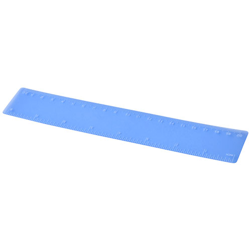 Rothko 20 cm Kunststofflineal - blau mattiert