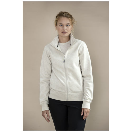 Galena 320 g/m² Aware™ Sweatjacke aus recyceltem Material Unisex - weiss / XS