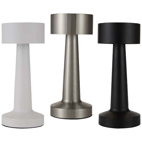 Aludra Wiederaufladbare dimmbare Tischlampe mit 3 Lichtmodi - weiss