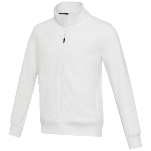 Galena 320 g/m² Aware™ Sweatjacke aus recyceltem Material Unisex - weiss / XS