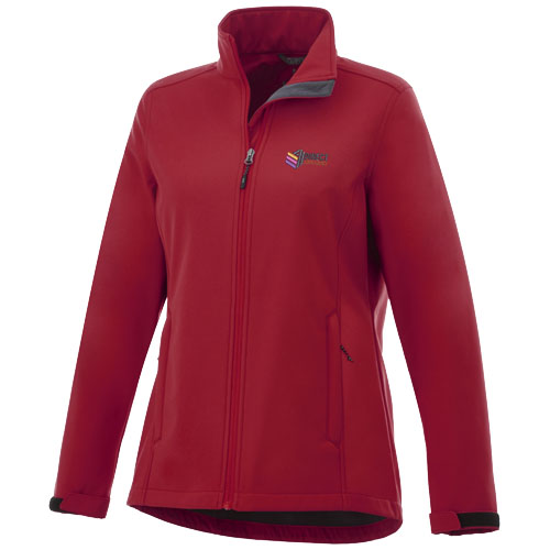 Maxson Softshelljacke für Damen - rot / S