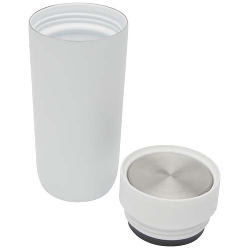 Camden 350 ml RCS-zertifizierter Becher aus Edelstahl mit Keramikauskleidung - weiss