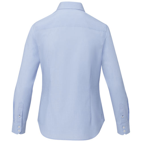 Cuprite Langarm Shirt aus Bio-Baumwolle für Damen - hellblau / XS