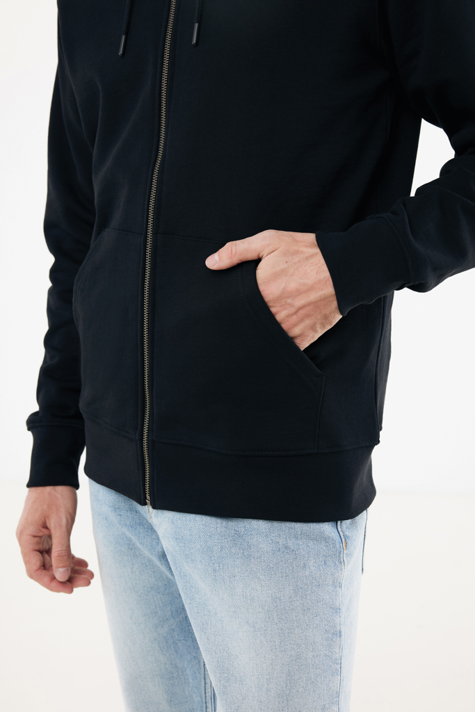 IQONIQ Abisko Zip-Kapuzenpullover aus recycelter Baumwolle