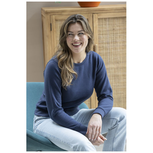 Zenon Damenpullover mit Rundhalsausschnitt - rot / XS