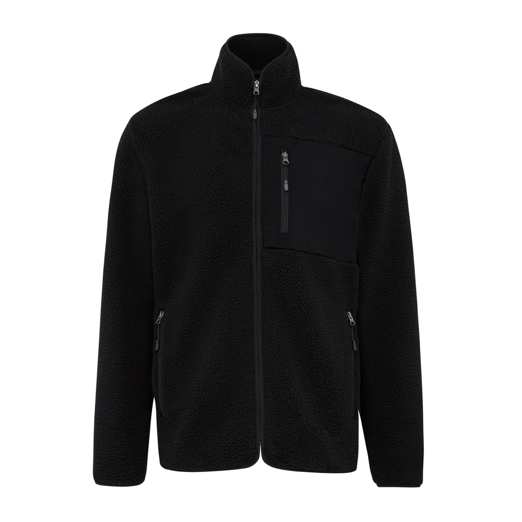 IQONIQ Diran Fleecejacke aus recyceltem Polyesterflor