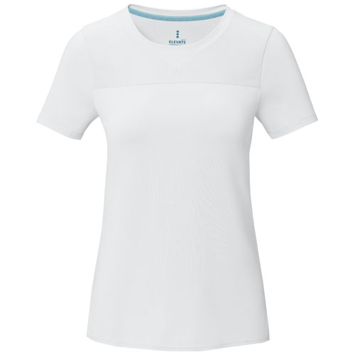 Borax 160 g/m² Cool Fit T-Shirt aus recyceltem GRS Material für Damen - weiss / XS