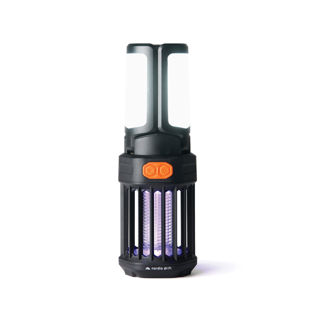 Nordic Drift Titan tragbare Campinglampe mit Mückenschutz