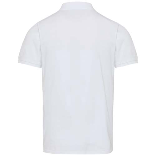 Beryl 220 g/m² Kurzärmeliges Poloshirt Bio-Recyclingmaterial (OCS), unisex - weiss / XS