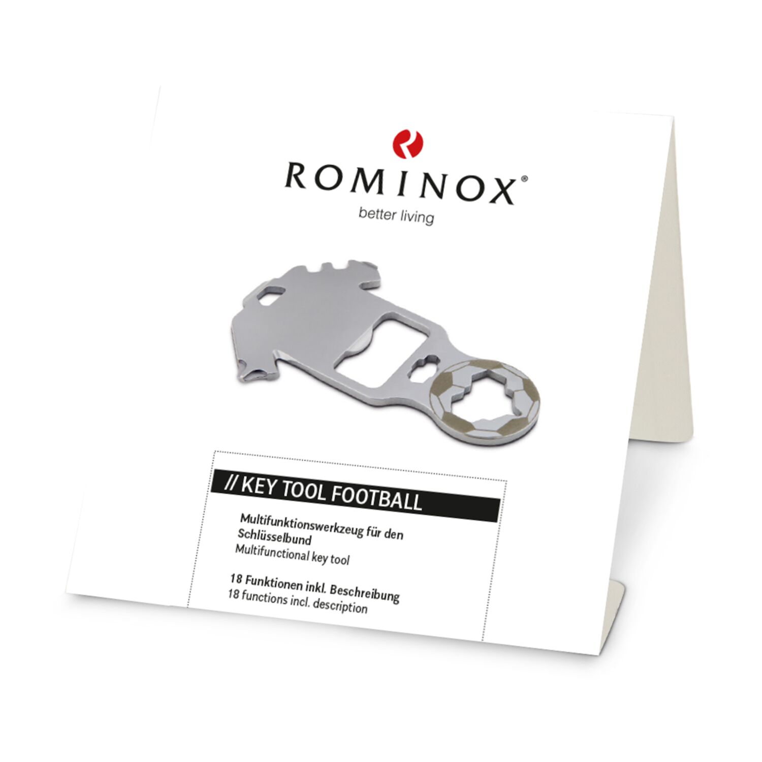 ROMINOX® Key Tool // Football - 18 Funktionen