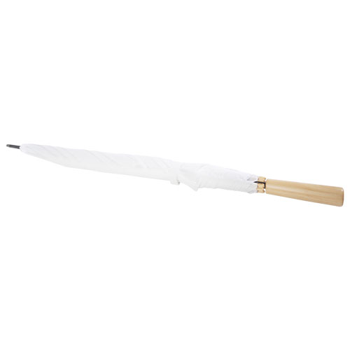 Romee 30'' windbeständiger Golfschirm aus recyceltem PET - weiss