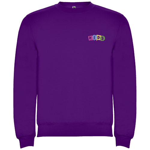 Clasica 280 g/m² Sweatshirt mit Rundhalsausschnitt für Kinder - lila / 5/6