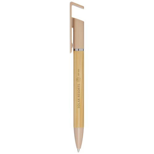 Delfina Stift Smartphoneständer (blaue Mine) - oatmeal