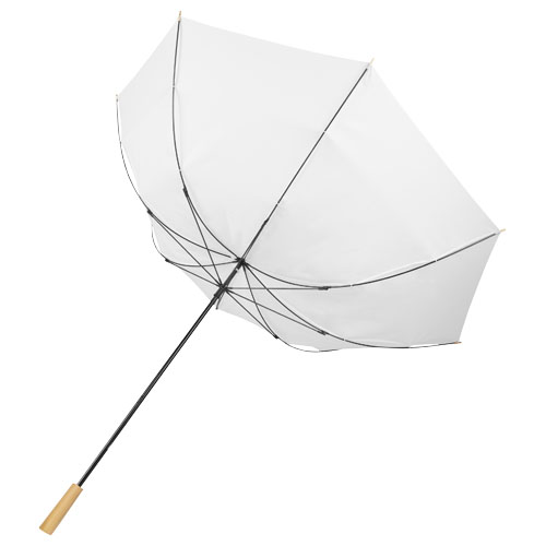 Romee 30'' windbeständiger Golfschirm aus recyceltem PET - weiss