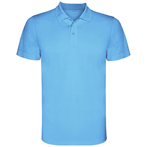 Monzha 150 g/m² Sport Poloshirt für Herren - türkis / S