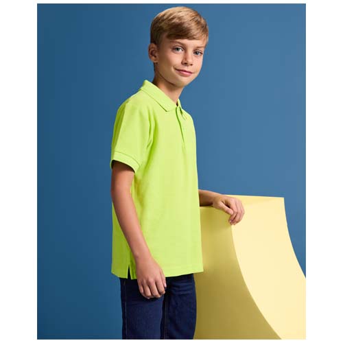 Pegaso 220 g/m² Premium Poloshirt für Kinder - marineblau / 3/4
