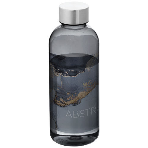 Spring 600 ml Trinkflasche - transparent schwarz