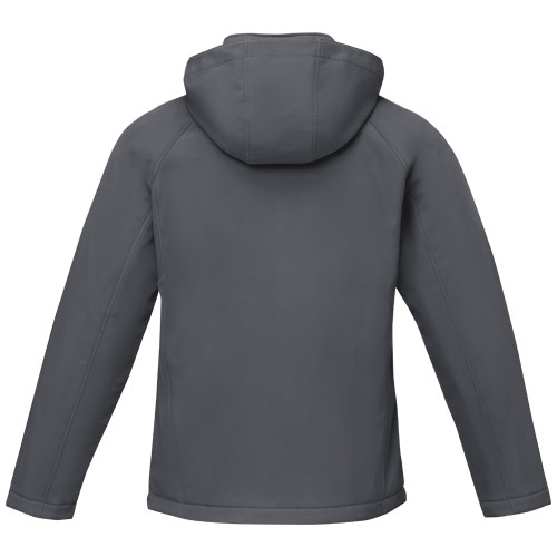 Notus wattierte Softshell Herrenjacke - storm grey / M