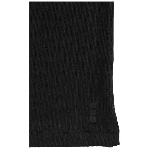 Calgary 180 g/m² Langarm Poloshirt für Damen - schwarz / M