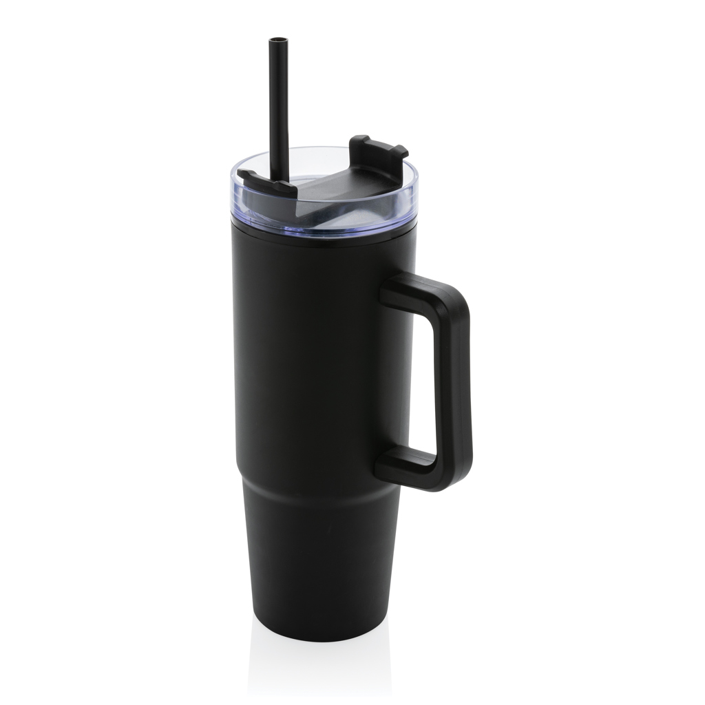 Tana Becher aus RCS recyceltem Kunststoff mit Griff 750ml