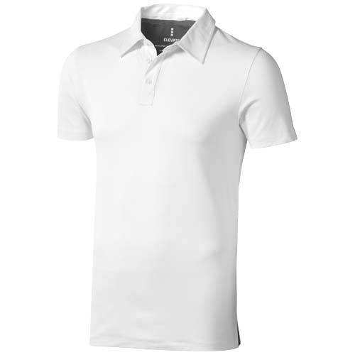 Markham 200 g/m² Stretch Poloshirt für Herren - weiss / XS