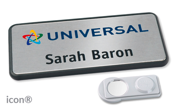 Namensschild icon® 35 "alu-complete"