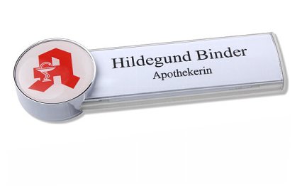 Namensschild amigo® "Apotheke"