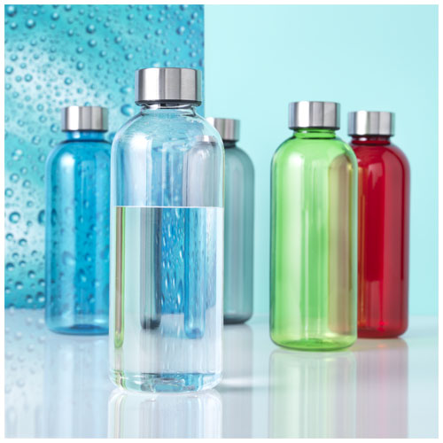 Spring 600 ml Trinkflasche - transparent schwarz