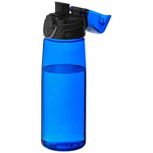 Capri 700 ml Tritan™ Sportflasche - transparent blau