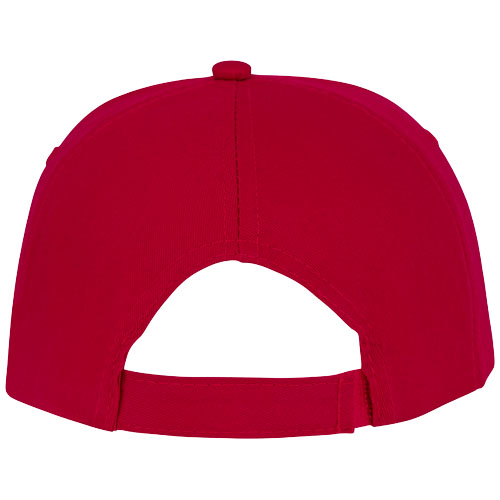 Styx 175 g/m² Kappe mit 5 Segmenten und Sandwichschirm - rot
