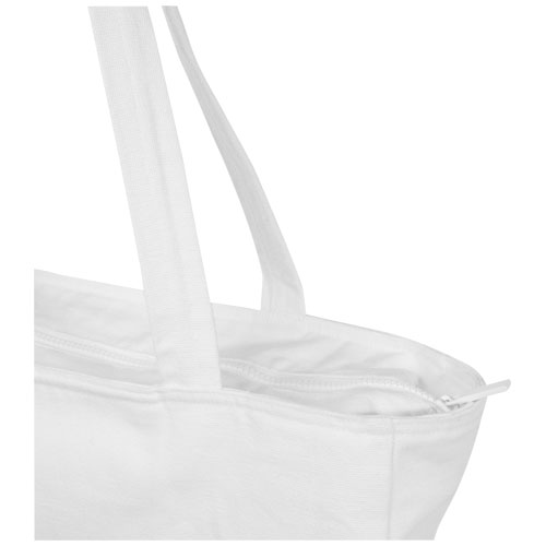 Trace Weekender 500 g/m²  Aware™ recycelte Tragetasche - weiss