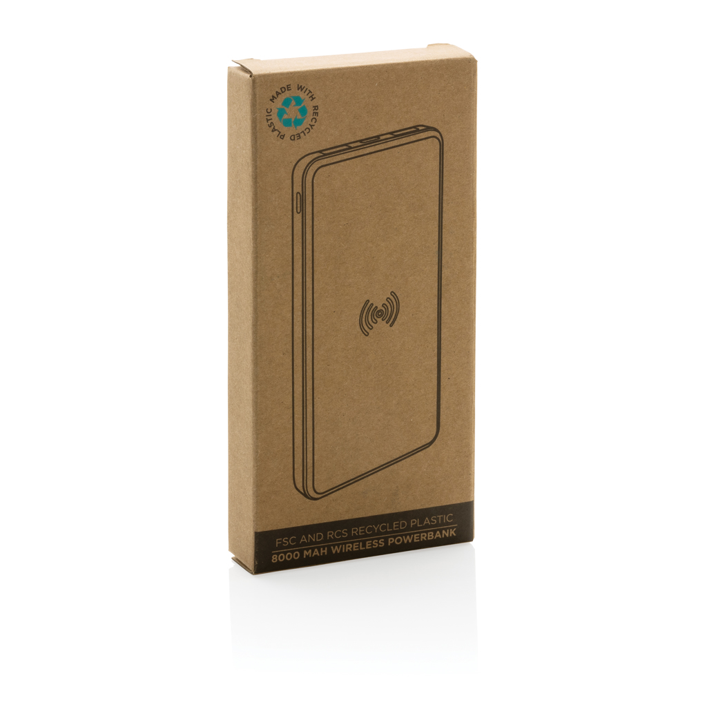 RCS Rplastic 8.000mAh Wireless Powerbank