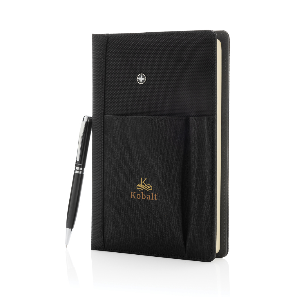 Notizbuch und Stift