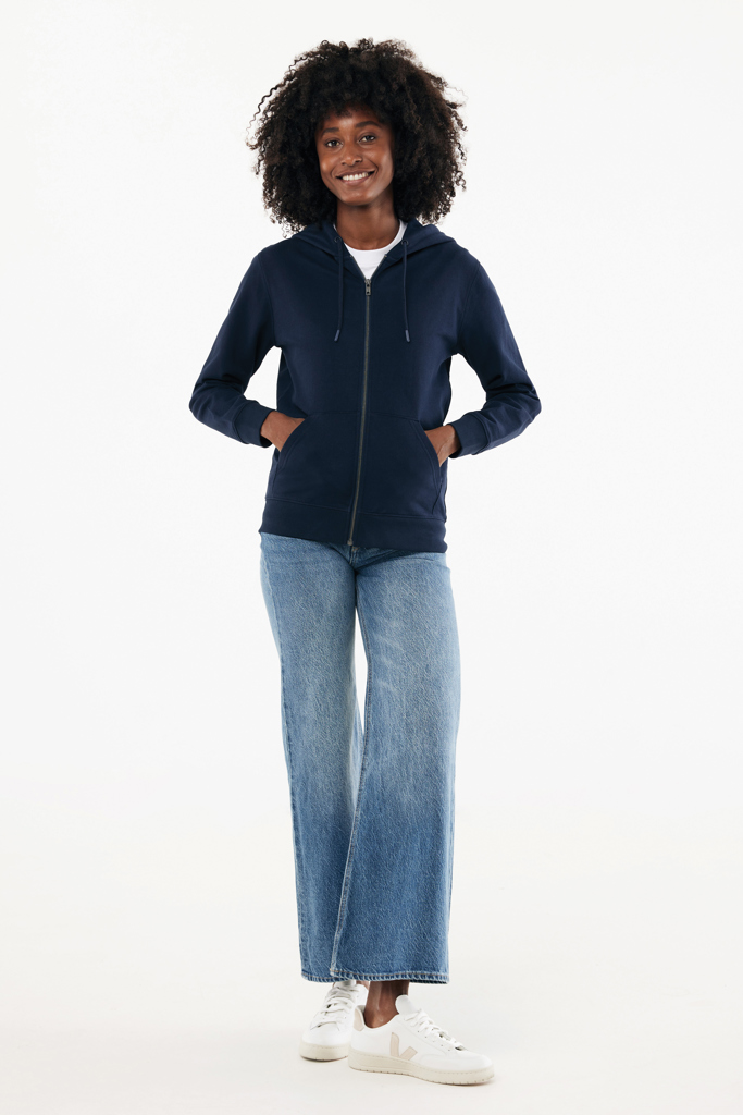 IQONIQ Abisko Zip-Kapuzenpullover aus recycelter Baumwolle