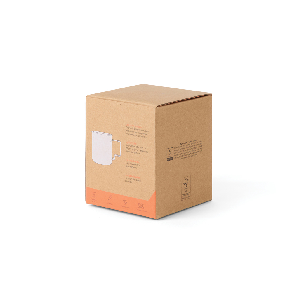Nordic Drift Trail Ultraleichte Titan-Becher 450ml