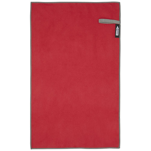 Pieter ultraleichtes und schnell trocknendes GRS Handtuch 30 × 50 cm - rot
