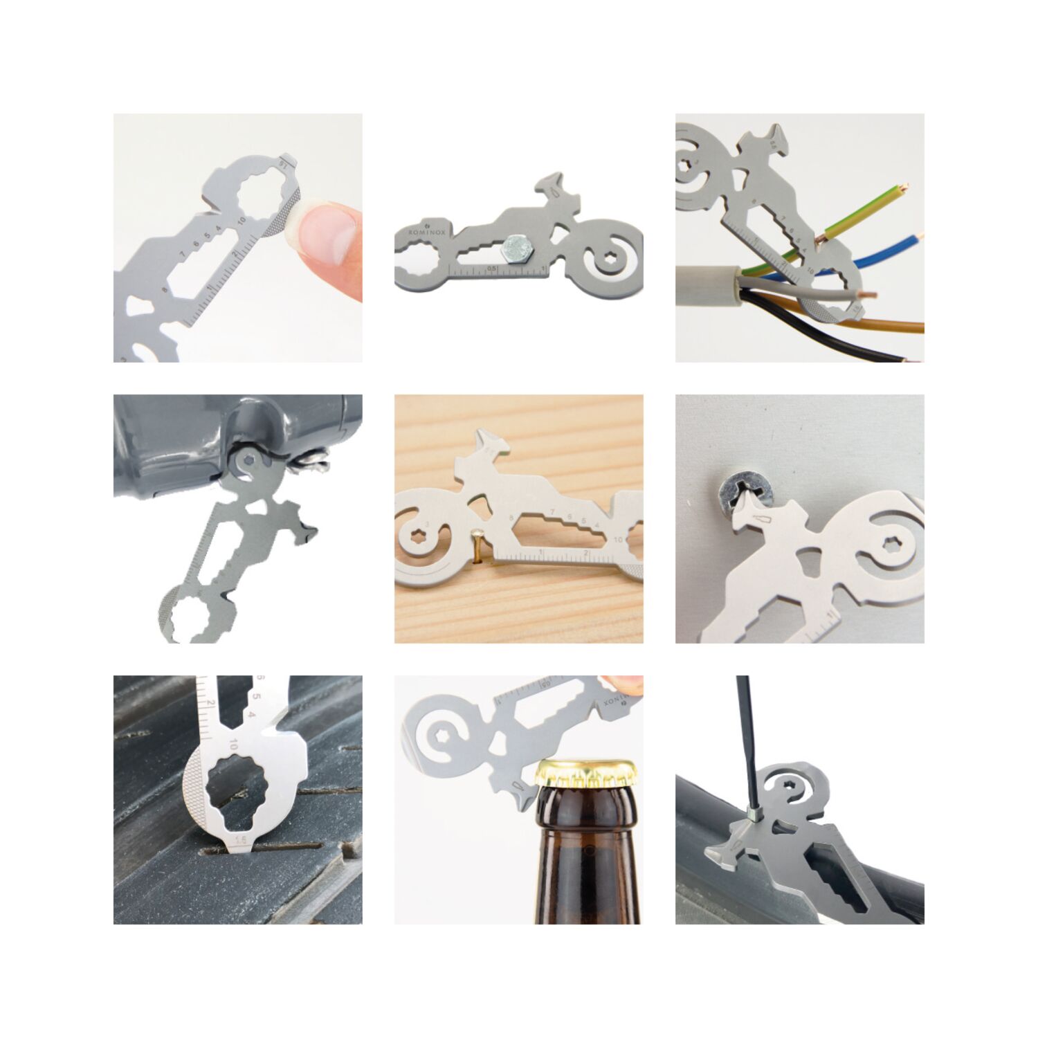 ROMINOX® Key Tool // Motorbike - 21 Funktionen