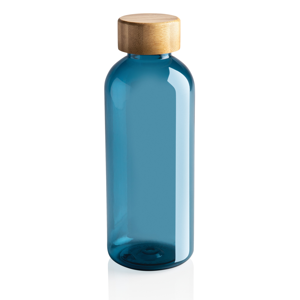 RCS rPET Flasche mit Bambus-Deckel