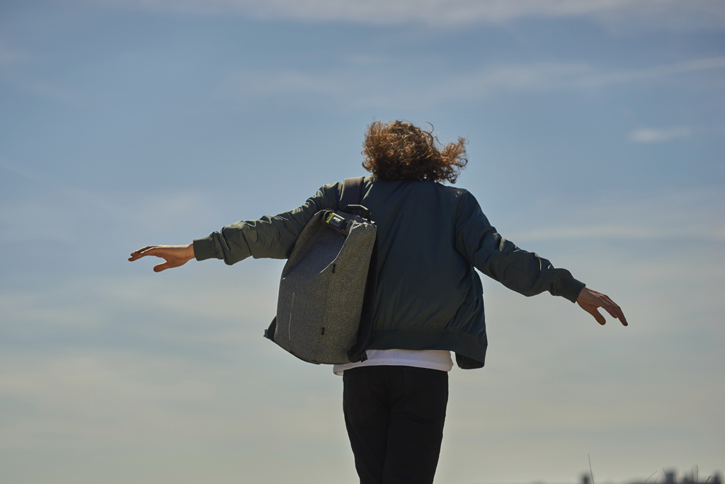 Urban schnitthemmender Anti-Diebstahl-Rucksack