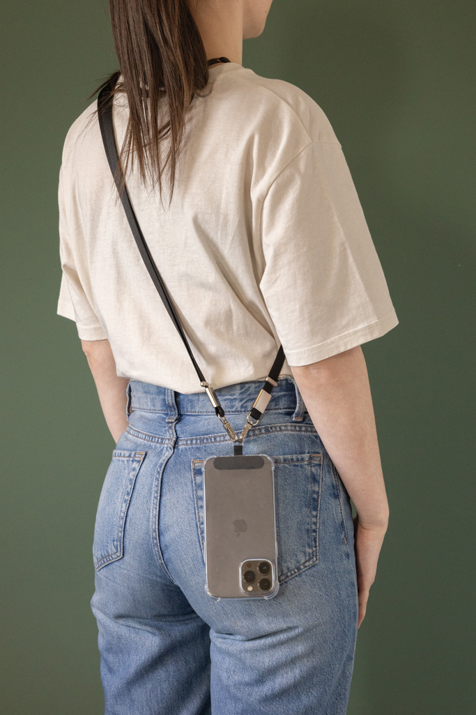 Nivo Crossbody-Handyband aus RCS recyceltem PET