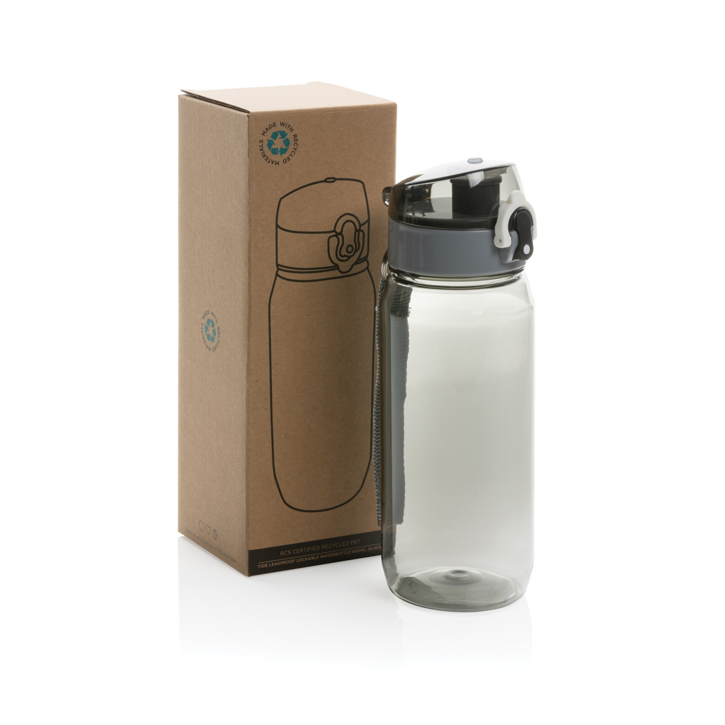 Yide RCS  rPET verschließbare Wasserflasche 600ml