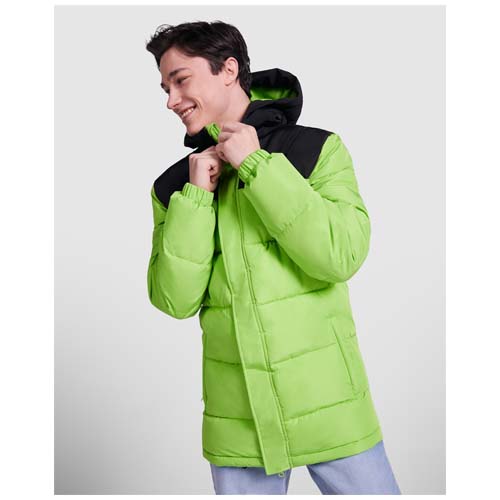 Tallin Steppjacke Unisex - rot / schwarz / S