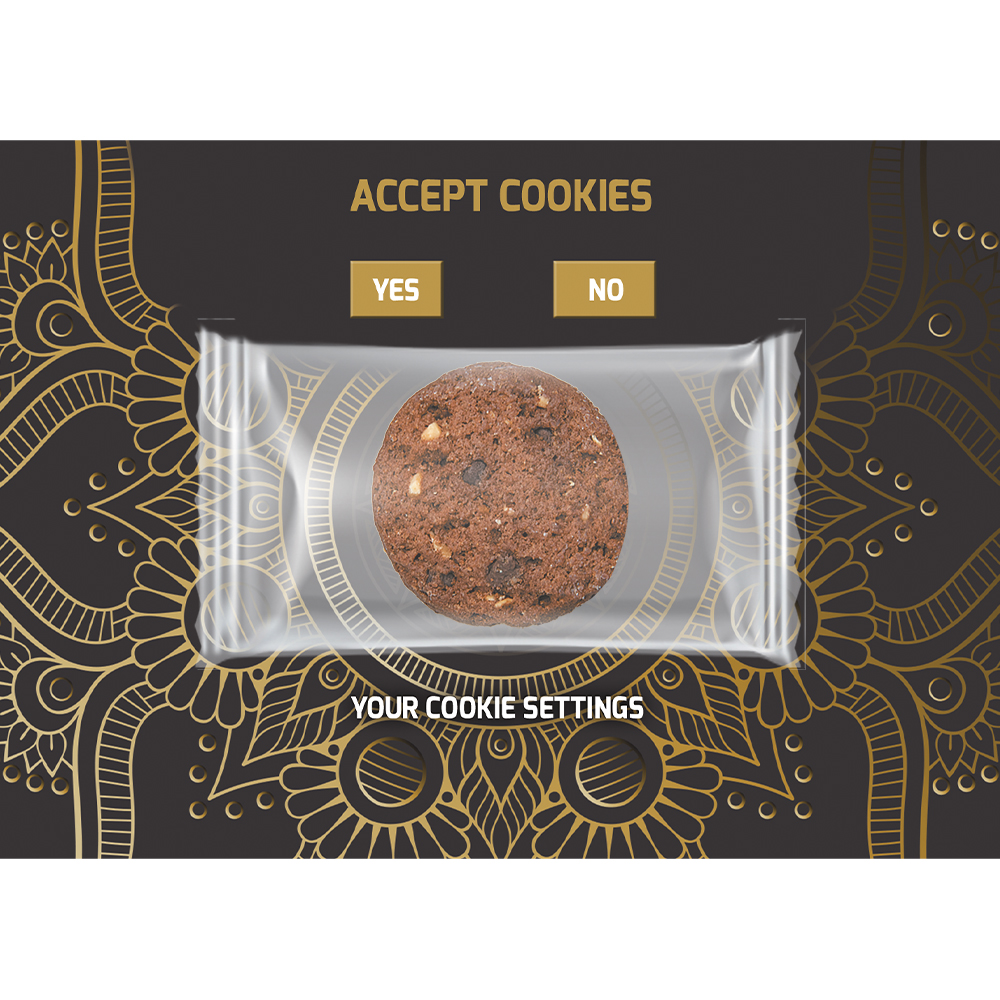 Bio Cookie Schoko-Haselnuss, ca. 7g, Werbekarte
