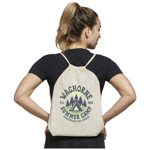 Oregon 100 g/m² Premium Turnbeutel 5L - natural