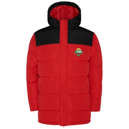 Tallin Steppjacke Unisex - rot / schwarz / S